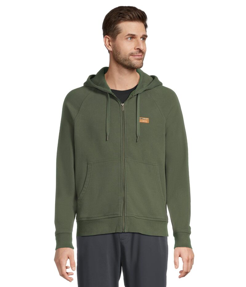 エルエルビーン メンズ アウター パーカー・スウェット プルオーバー L.L.Bean Katahdin Iron WorksR Full-zip Sweatshirt Hooded Thyme