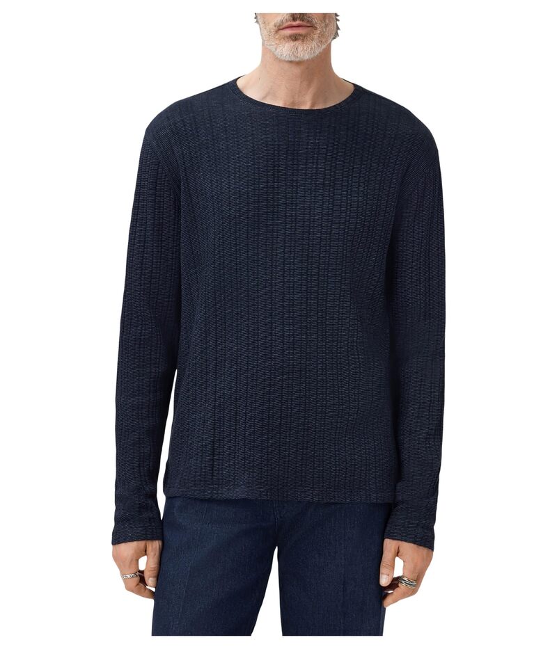 ジョンバルベイトス メンズ トップス シャツ John Varvatos Fern Crew K7011W25 Navy ネイビー