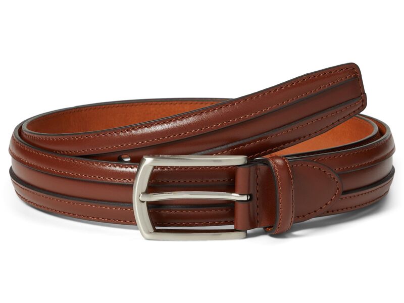 ジョンストンアンドマーフィー メンズ 付属品 胴締め Johnston \u0026 Murphy Double Calf Belt Chestnut