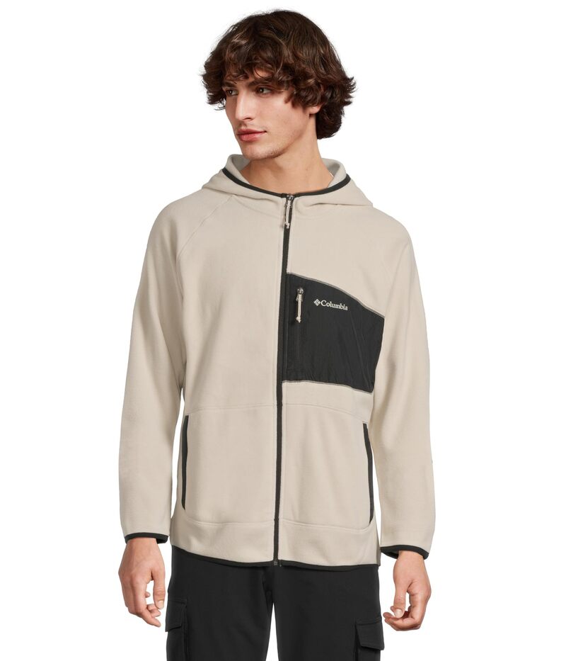 コロンビア メンズ アウター コート オーバーレイ Columbia Fastrek Overlay Hooded Full Zip Dark Stone/Blac ストーン