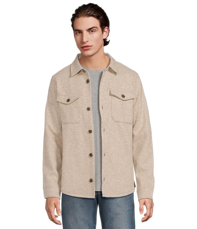 ビヨンドヨガ メンズ アウター コート ウール シャツ Beyond Yoga Wool Shirt Oakstone Heathe 21,286円