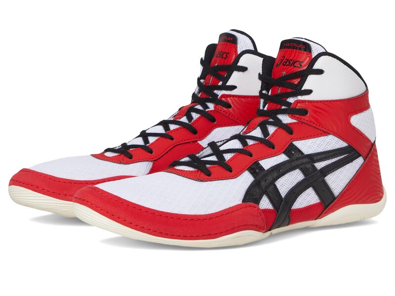 アシックス メンズ シューズ スニーカー ASICS Matflex 7 Classic Red/Bla 赤いこと