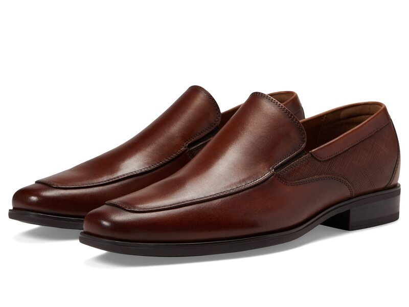 フローシャイム メンズ シューズ スリッポン・ローファー Florsheim Jackson Moc Toe Venetian Cognac