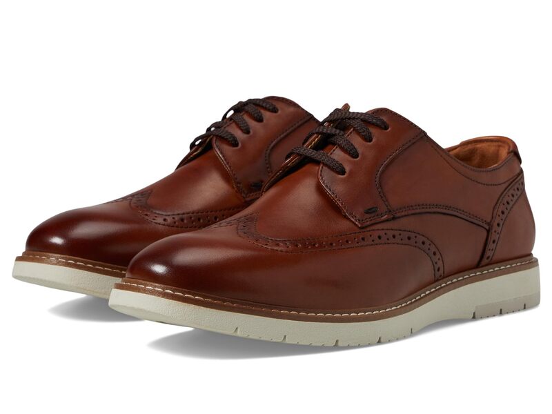 フローシャイム メンズ シューズ オックスフォード Florsheim Vibe Wing Tip Oxford Cognac 2 17,266円