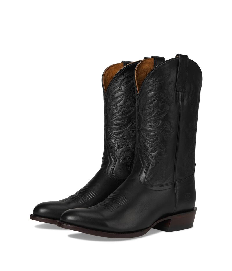 アリアト メンズ シューズ ブーツ・レインブーツ Ariat Maverick Western Boots Inkwell Black ブラック