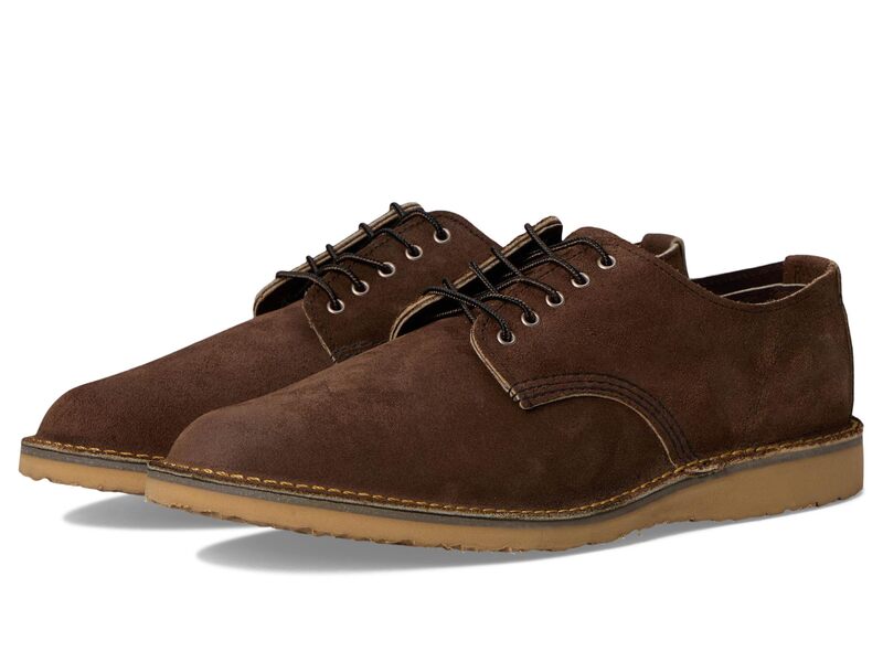 赤いこと舞台の袖 メンズ シューズ オックスフォード Red Wing Heritage Weekend Oxford Chocolate Mules 黒茶