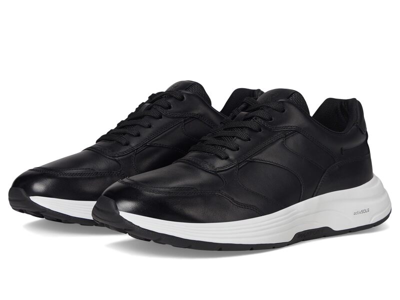 ロックポート メンズ シューズ ブーツ・レインブーツ Rockport Harrison Black Leather ブラック