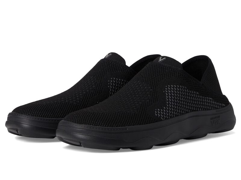 バイオニック メンズ シューズ スニーカー VIONIC Sage Rx Recovery Shoes Blacknit Fabr 黒いこと