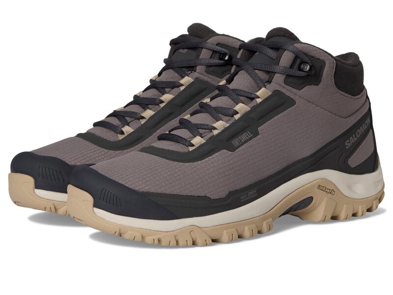 サロモン レディース アンダー御召しもの ソックス Salomon Shelter Plum Kitten/Pha 酸桃
