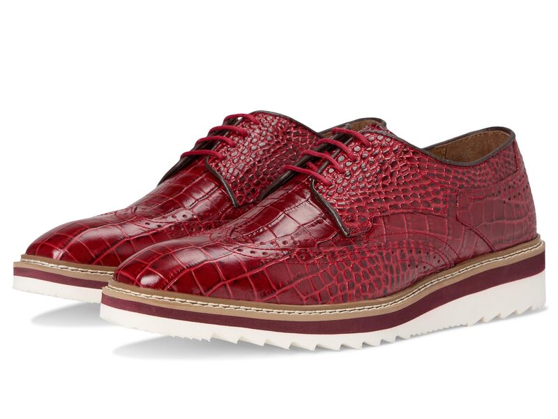 ステイシーアダムス メンズ シューズ オックスフォード ウィングチップ Stacy Adams Alario Wingtip Oxford Red レッド