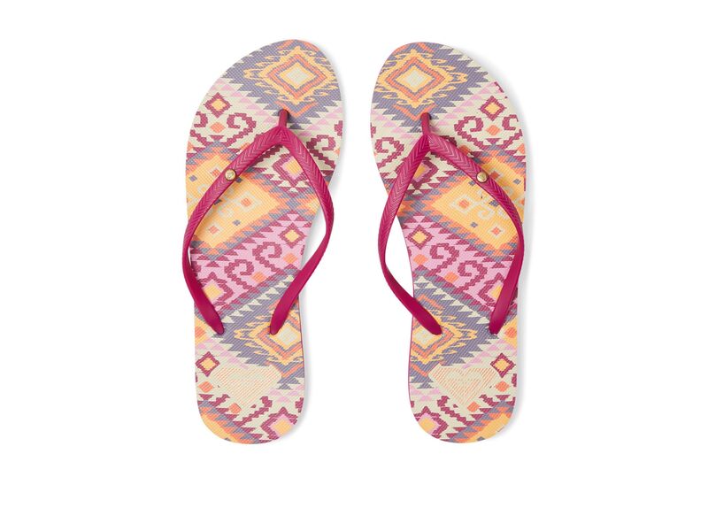 ロキシー レディース シューズ サンダル プリント Roxy Bermuda Print Dark Purple パープル