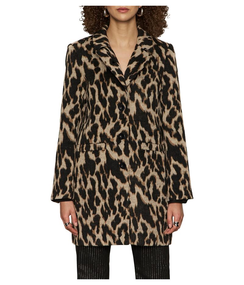 サンクチュアリー レディース アウター コート ダウン ジャケット Sanctuary Downtown Jacket Leopard Mirage アニマル