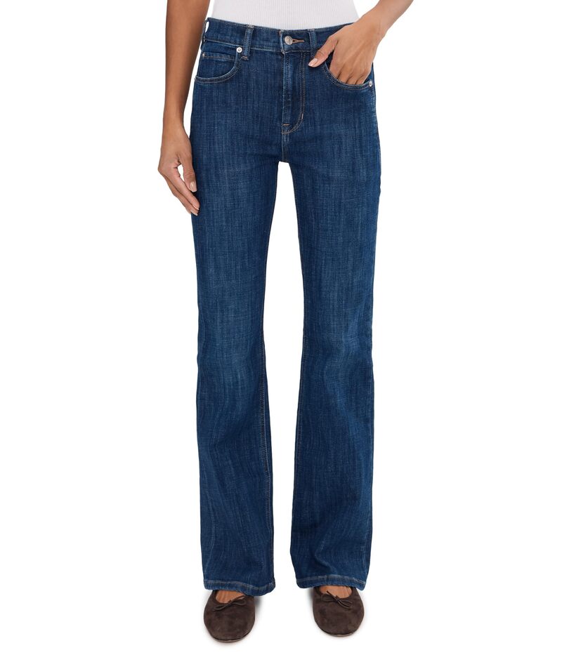 フリーピープル レディース ボトムス ジーンズズボン下 Free People Double Knot High-Rise Straight Aegean レディースファッション-ボトムス