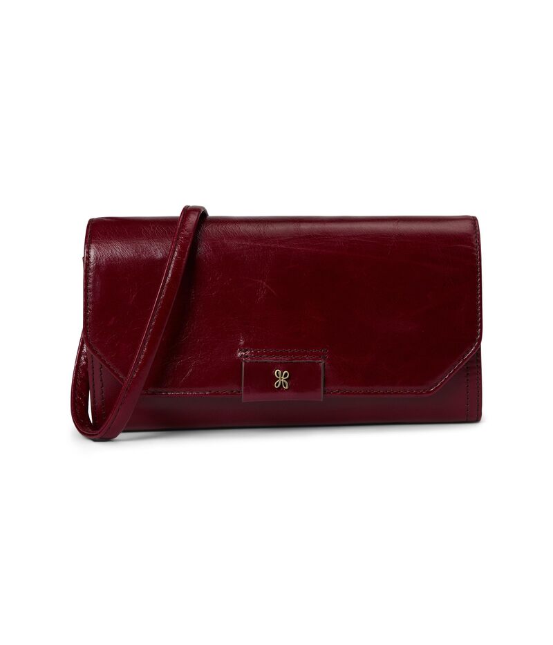 ホボ レディース アクセサリー 財布 HOBO Romy Wallet Crossbody Saddleberry