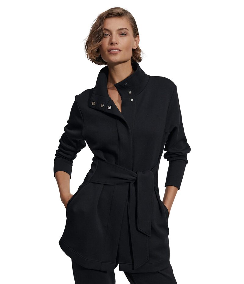 バーレイ レディース アウター 厚地の外套 上衣 Varley Anset Jacket Black 黒いこと