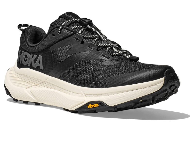 ホカオネオネ レディース シューズ スリッポン・ローファー Hoka Transport Black/Alabaster 黒いこと 靴-レディース靴-ローファー