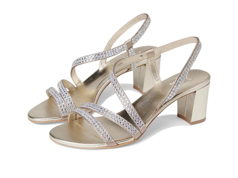 ナチュライザー レディース シューズ 踵 Naturalizer Vanessa3 Champagne Satin 三鞭酒