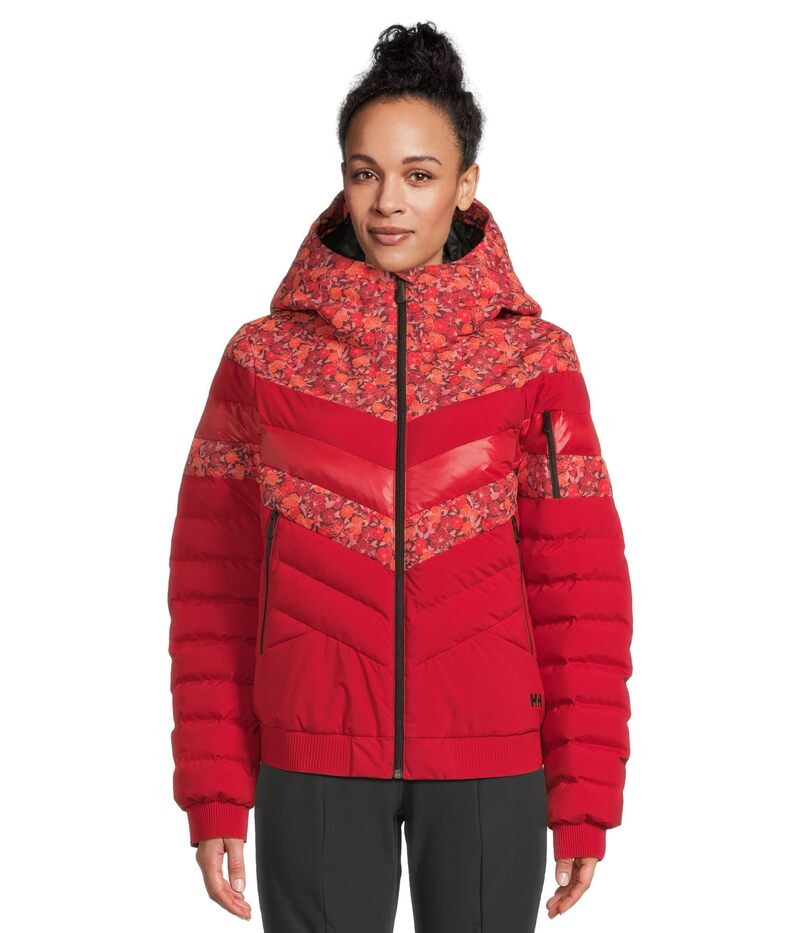 ヘリーハンセン レディース アウター コート ジャケット Helly Hansen Imperial Short Puffy Jacket Red レッド
