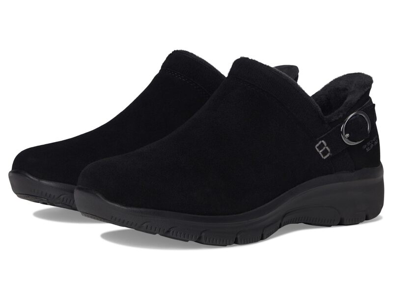 スケッチャーズ レディース シューズ スニーカー SKECHERS Easy Going - Modern Time Hands Free Slip-ins Black/Black 黒いこと