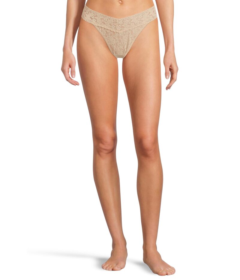 ハンキーパンキー レディース アンダー御召しもの ズボン下 スピード競技 Hanky Panky Signature Lace Original Rise Thong Chai