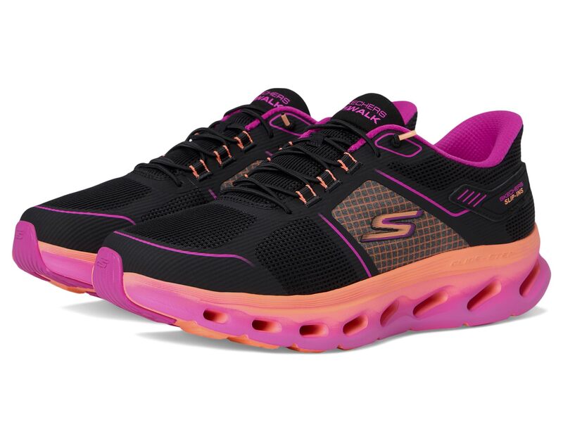 スケッチャーズ レディース シューズ スニーカー SKECHERS Performance Go Walk Glide Step 2.0 Elektra Hands Free Slip-Ins Black/Multi ブラック 19,595円