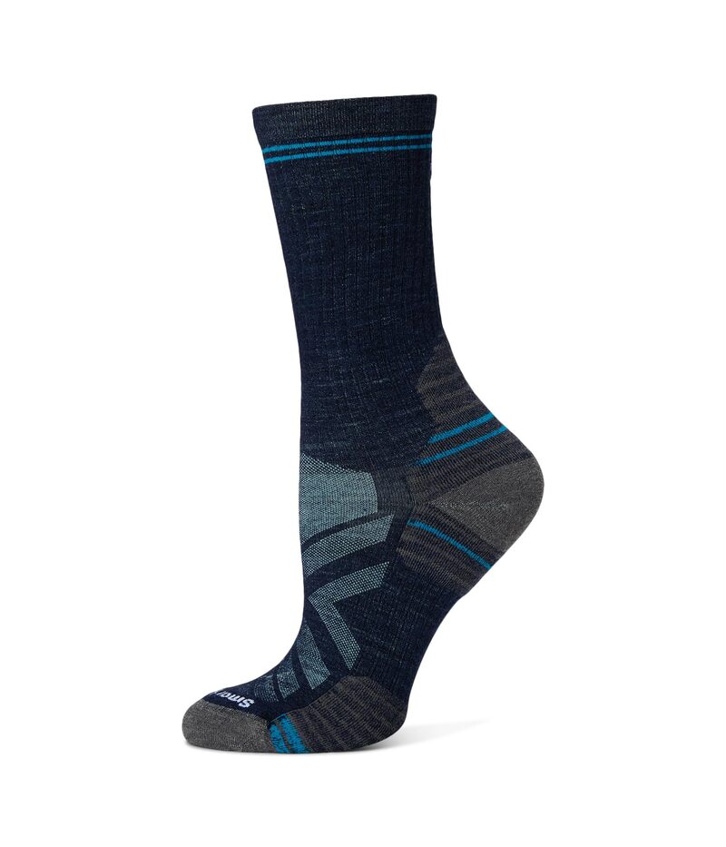 かっこ良い羊毛 レディース アンダーお召しもの ソックス Smartwool Hike Targeted Cushion Crew Socks Deep Navy 米国海軍