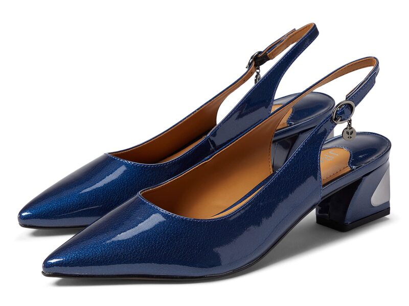 ジェイレニー レディース シューズ 踵 J. Renee Shayanne Navy Pearl Pate パール