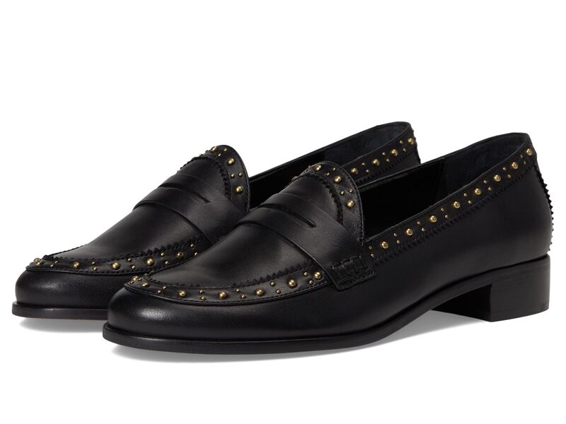 ヴィンスカムート レディース シューズ スリッポン・ローファー Vince Camuto Camdyn Studded Flat Loafer Black 黒いこと