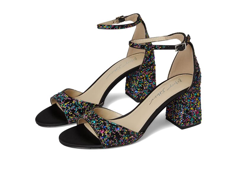 ブルーバイベトシージョンソン レディース シューズ 踵 Blue by Betsey Johnson Kami Black Multi 黒いこと