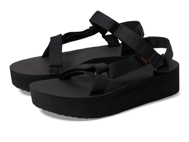 テバ レディース シューズ ヒール Teva Flatform Black ブラック