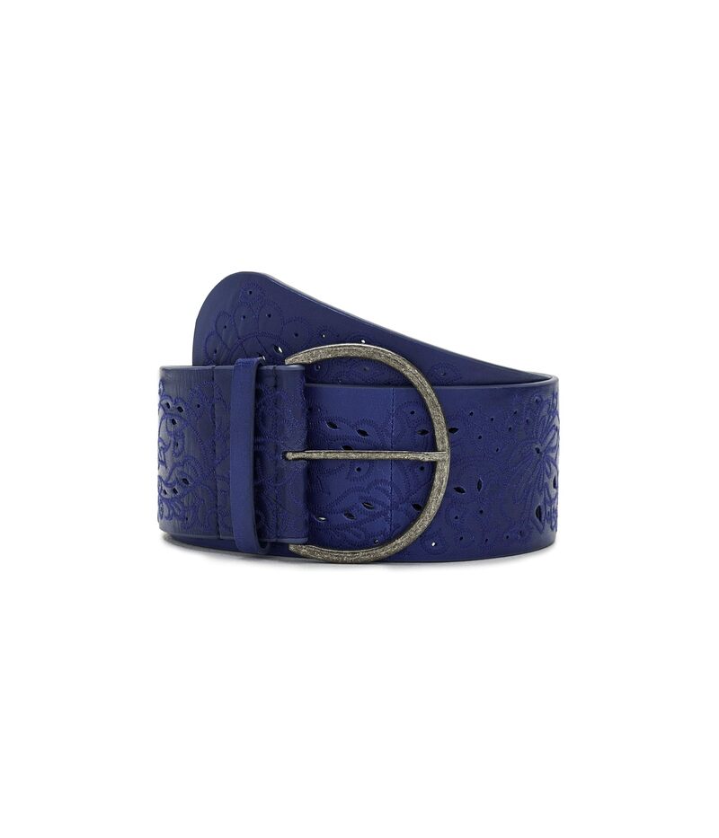 フリーピープル レディース アクセサリー ベルト Free People Laurel Hip Belt Navy Baby ネイビー