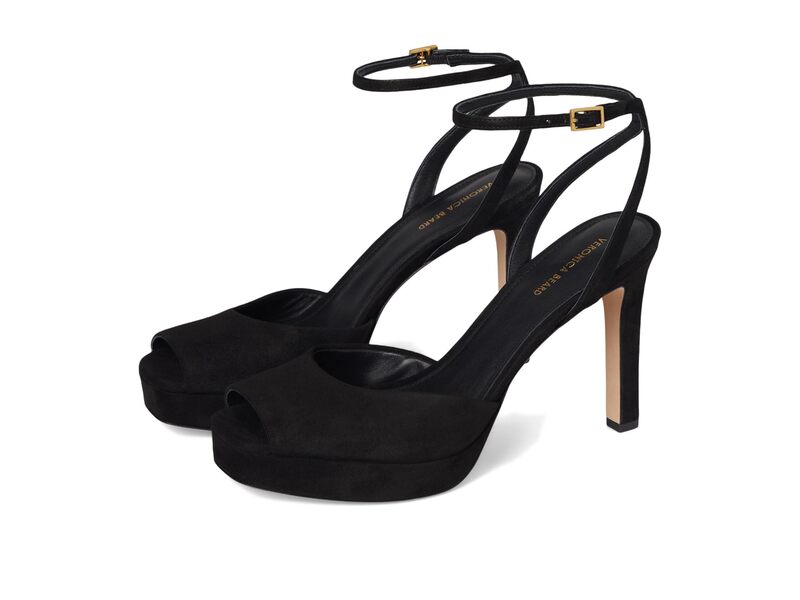 ヴェロニカ ベアード レディース シューズ 踵 サンダル Veronica Beard Brianne Strappy Sandals Black 黒いこと