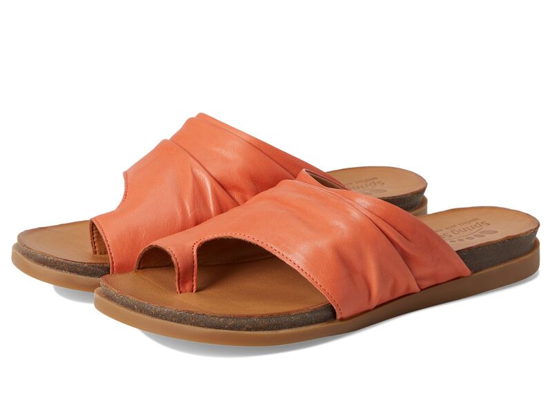 発条足取り レディース シューズ 踵 Spring Step Bates Coral コーラル