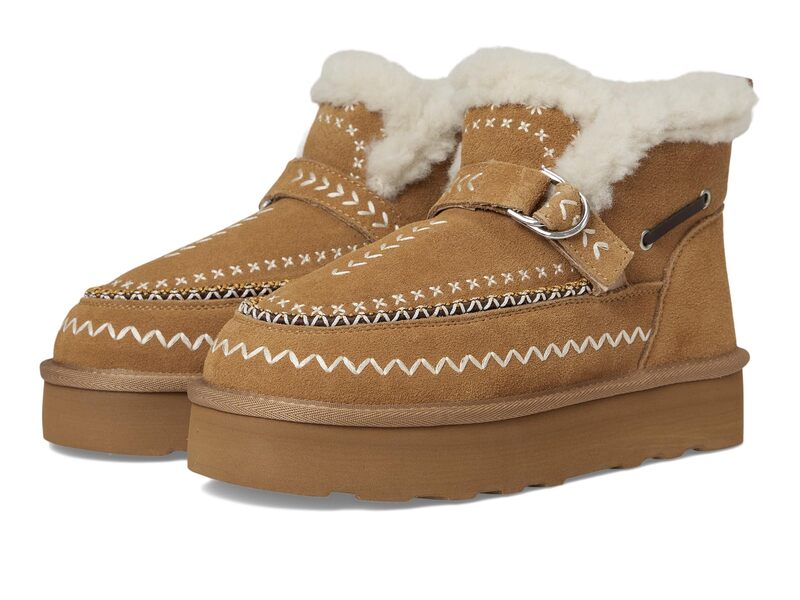ヴィンテージハバナ レディース シューズ ブーツ・レインブーツ Vintage Havana Grand Chestnut Suede