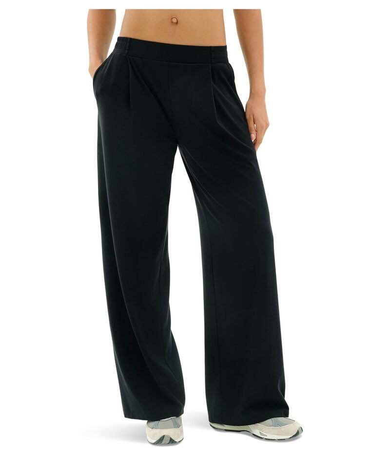 スピリッツフィフティファイブ レディース ボトムス カジュアルパンツ Splits59 Lucairweightrousers W/ Side Stripe Black/White ホワイト