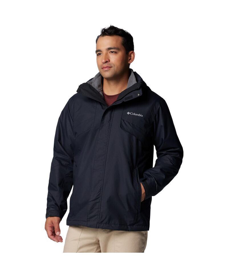 コロンビア メンズ アウター 厚地の外套 フリース 上衣 Columbia Bugaboo III Fleece Interchange Jacket Black 黒いこと