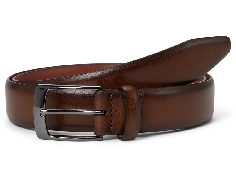 ジョンストンアンドマーフィー メンズ 付属品 胴締め Johnston \u0026 Murphy Upton Dress Belt Brown 赤銅色