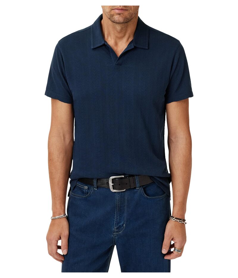 ジョンバルベイトス メンズ トップス シャツ John Varvatos Zion Polo K6171F25 Deep Blue ブルー