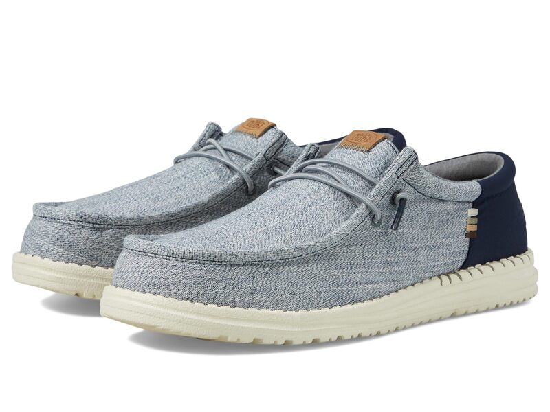 ヘイデュード メンズ シューズ スリッポン・ローファー ナイロン Hey Dude Wally Funk Nylon Craft Navy ネイビー