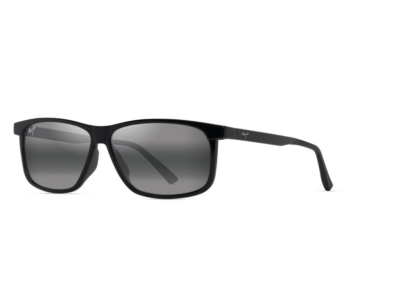 マウイジム メンズ アクセサリー サングラス・アイウェア Maui Jim Pulama Shiny Black/Neu ブラック