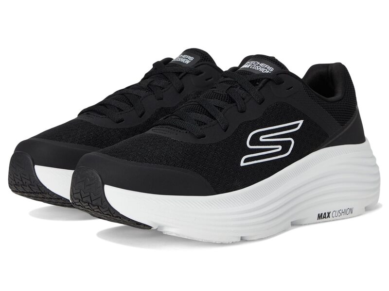 スケッチャーズ メンズ シューズ スニーカー SKECHERS Max Cushioning Endeavour Black/White 白いこと