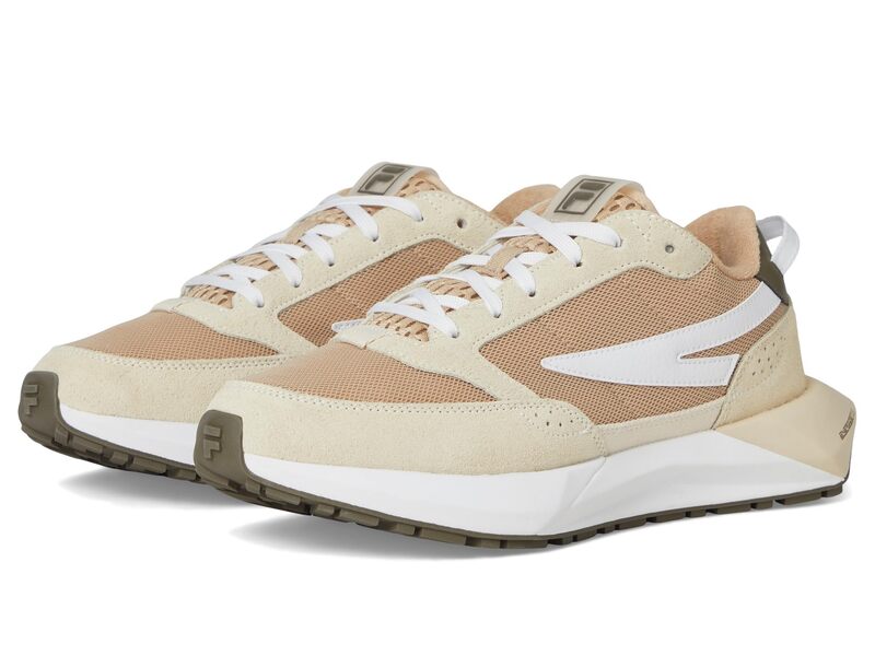 フィラ メンズ シューズ スニーカー Fila Racer Energized Irish Cream/Whi クリーム