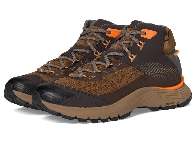 ダナー メンズ シューズ ブーツ・レインブーツ Danner Trail Junction Mid Malt Brown/Popp 赤銅色