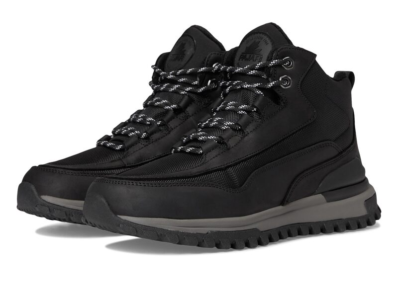 賃銭ジャー メンズ シューズ ブーツ・レインブーツ Pajar CANADA Fireburst - Crazy Horse Black 黒いこと