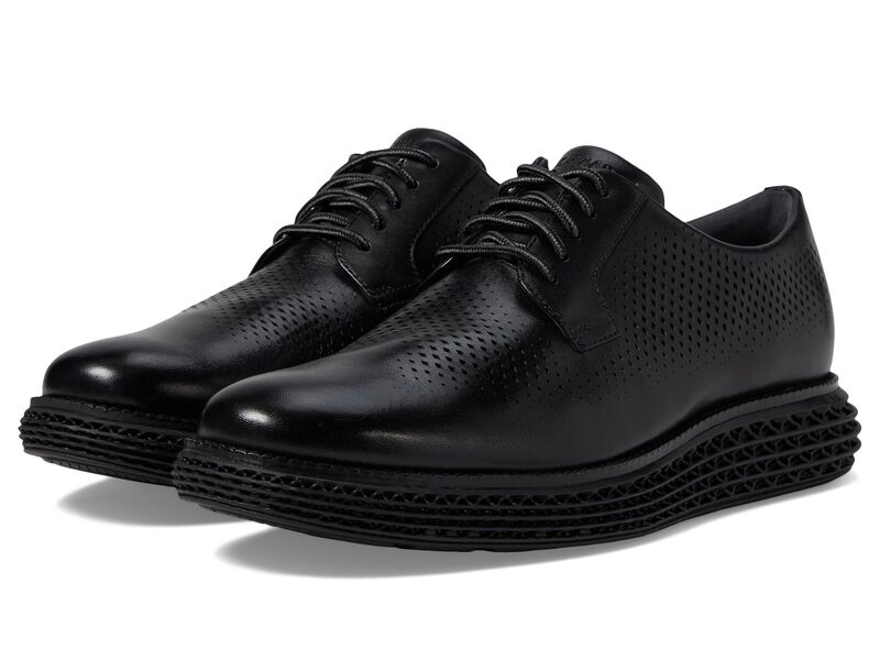 電話を掛けるハーン メンズ シューズ オックスフォード Cole Haan Original Grand 2.0 Oxford Black 黒いこと