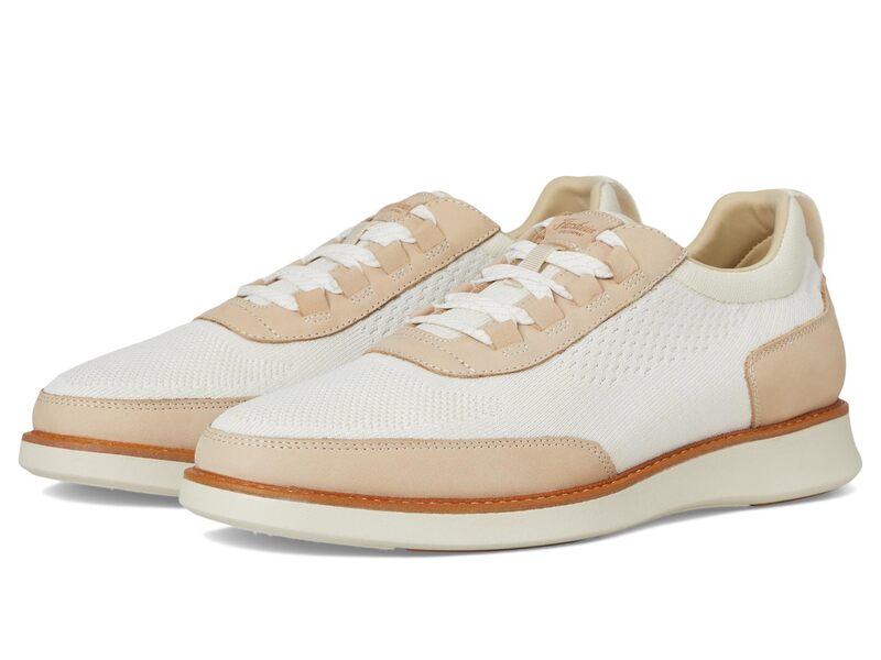 フローシャイム メンズ シューズ スニーカー スピード競技 編み物 Florsheim Launch Knit Elastic Lace Moc Toe Slip-On Ice