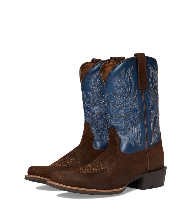 アリアト メンズ シューズ ブーツ・レインブーツ Ariat Sport Narrow Cutter Toe Cowboy Boot Aged Smokehouse