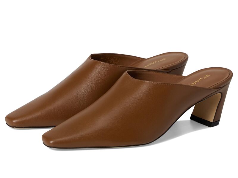 スチュアート ワイツマン レディース シューズ 踵 Stuart Weitzman Stassi Mule 50 Toasted Almond