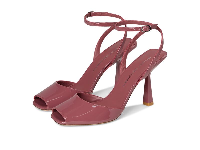 スチュアート ワイツマン レディース シューズ 踵 サンダル Stuart Weitzman Val Sandal 85 Dusty Berry