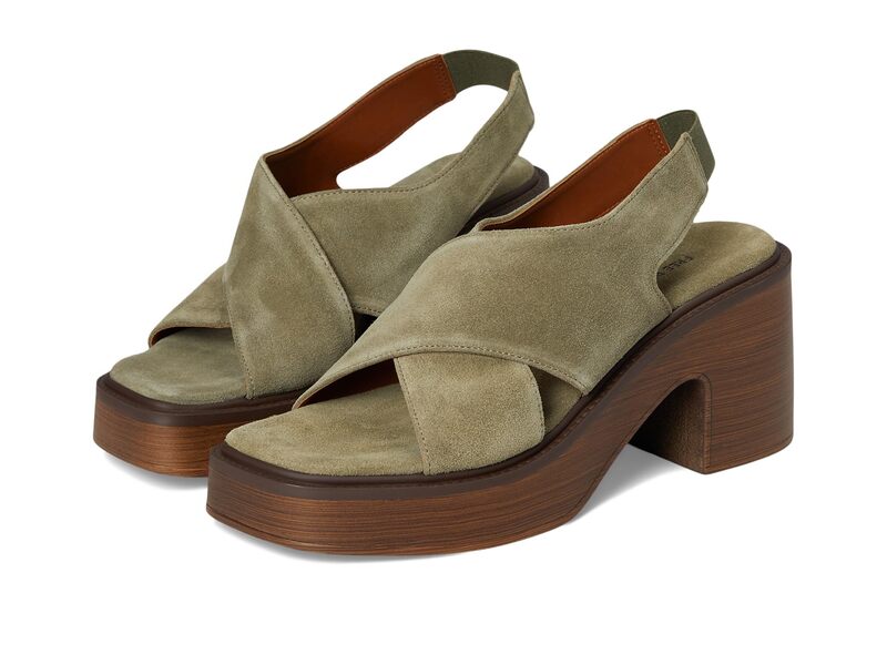 フリーピープル レディース シューズ 踵 プラットホーム Free People Cora Platform Clogs Botanical Suede